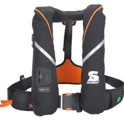 Gilet de sauvetage Automatique Secumar Survival 275N  Noir + harnais