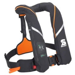 Gilet de sauvetage Automatique Secumar Survival 275N  Noir + harnais