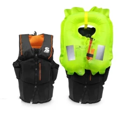 Gilet de sauvetage Manuel Secumar Furio 160N Noir