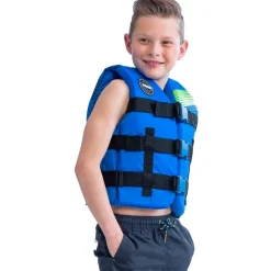 Gilet enfant Jobe nylon 50N 30-40kg | Bleu