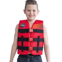 Gilet enfant Jobe nylon 50N 30-40kg | Rouge