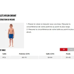 Gilet enfant Jobe nylon 50N 30-40kg | Rouge