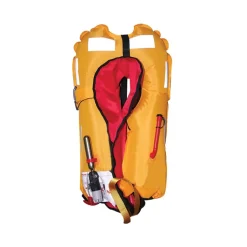 Gilet gonflable Lalizas Sigma 170N automatique Rouge + Harnais