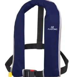 Gilet gonflable Plastimo Neo 165 Manuel Bleu sans Harnais