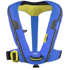 Gilet gonflable Spinlock Deckvest CENTO Junior 150 N Automatique Bleu pacifique