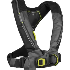Gilet gonflable Spinlock 6D Deckvest 170 N Automatique Noir + Harnais