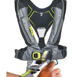 Gilet gonflable Spinlock 6D Deckvest 275 N Automatique Noir + Harnais