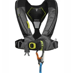Gilet gonflable Spinlock 6D Deckvest 275 N Automatique Noir + Harnais