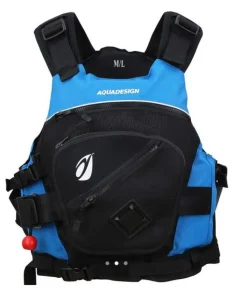 Gilet kayak Aqua Design Upano Moniteur Bleu