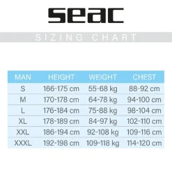Gilet plongée Seac Homme - 2.5mm