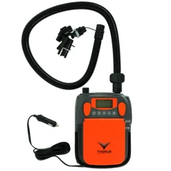 Gonfleur électrique Thorus Booster 9 PLUS batterie intégrée et Prise allume cigare 12V 16PSI/1.1 Bar