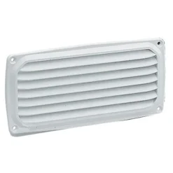 Grille d'aeration Nuova Rade Blanche 20 X 10 cm
