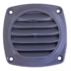 Grille d'aeration Nuova Rade Grise 8.2 X 8.2 cm