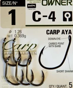 Hameçon carpe Owner C4 Aya