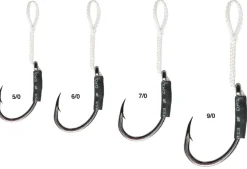Hameçons Assist Hook simples 9400 BN Teklon