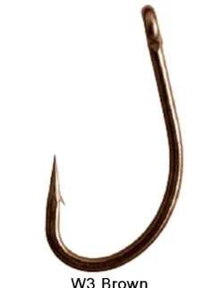 Hameçons Carpe Elitech Prowess W3 Brown x 10