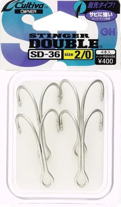 Hameçons Double Owner SD36