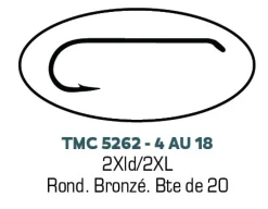 Hameçons mouche TMC 5262