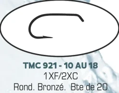 Hameçons mouche TMC 921
