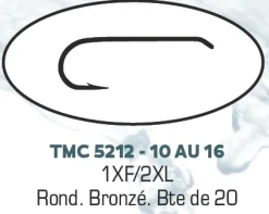 Hameçons mouche TMC 5212