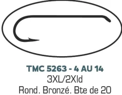 Hameçons mouche TMC 5263