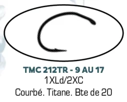 Hameçons mouche TMC 212TR