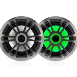 Haut-parleurs Fusion série EL Sport LED Gris