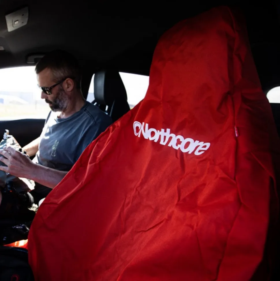 Housse de siège Northcore pour voiture Rouge