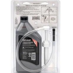 Huile d'embase Quicksilver High Performance SAE 90 1L avec pompe