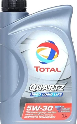 Huile moteur Total 4 temps - Quartz mc3 ineo - 5W30