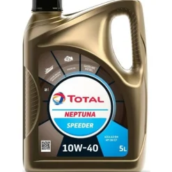 Huile Total Neptuna Speeder - 10W40 - Essence et diesel - 5 L