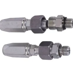 Jeu de raccords droits - tuyau souple - ø10mm Lecomble et Schmidt