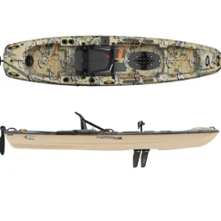 Kayak de pêche Pelican The Catch 130 HD II Light Khaki