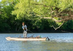 Kayak de pêche Pelican The Catch 130 HD II Light Khaki