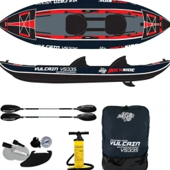 Kayak gonflable 2 places Rockside Vulcain Supercharged