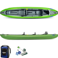 Kayak gonflable Gumotex Solar 019 Vert | 3 places