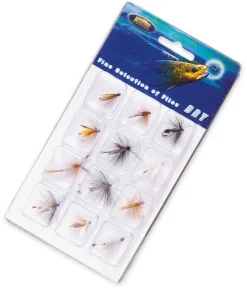 Kit de 12 Mouches Sèches Lineaeffe Montées