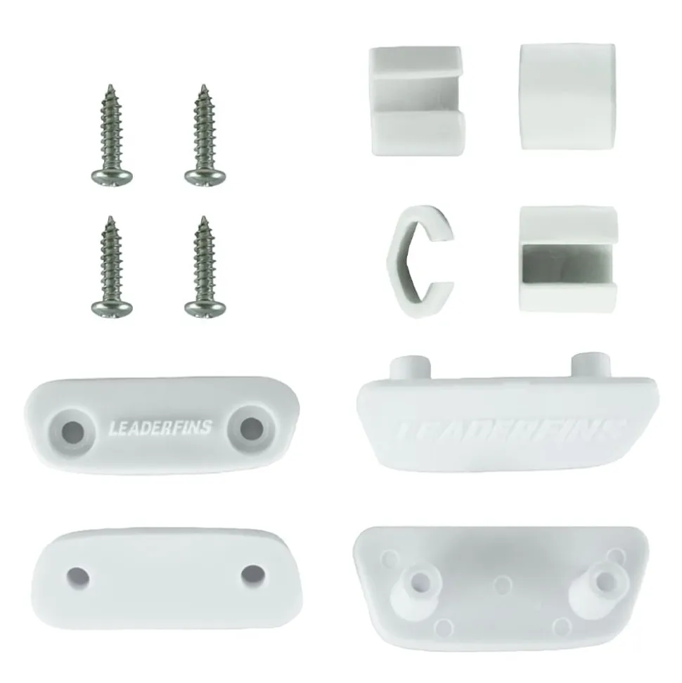 Kit de montage Leaderfins Blanc pour chaussons Forza
