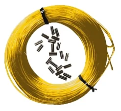 Kit fil nylon Epsealon Jaune 25m (160/100 ème) + 10 sleeves