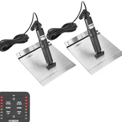 Kit flaps Lectrolab 230X305 mm pelles Aluminium avec commutateur LED 12V