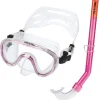 Kit Masque Tuba Snorkeling Seac Marina Pink Junior 4-8 ans