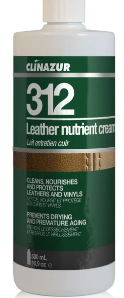 Lait d'entretiens cuir Clin'Azur 312 500 ml