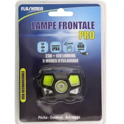 Lampe Frontale Flashmer Pro Senso rechargeable