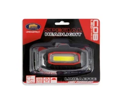 Lampe Frontale Lineaeffe 3W Cob Led Rossa