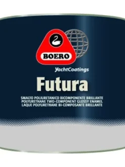 Laque Boero Futura polyuréthane bi-composant - 0,75L - Jaune