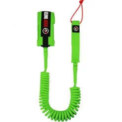 Leash paddle renforcé Surf United Premium universel 10.0 Vert