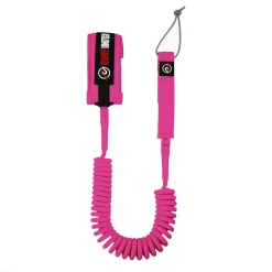 Leash paddle renforcé Surf United Premium universel 10.0 Rose