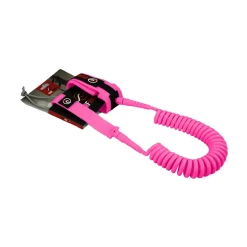 Leash paddle renforcé Surf United Premium universel 10.0 Rose