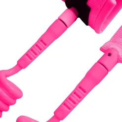 Leash paddle renforcé Surf United Premium universel 10.0 Rose