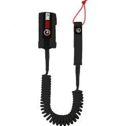 Leash paddle renforcé Surf United Premium universel 10.0 Noir